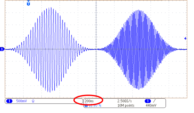 Example of simultaneous AM+FM